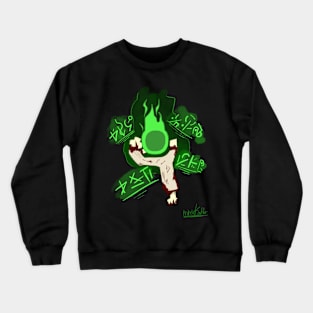 FireBall (T-Shirt Large Scale) Crewneck Sweatshirt